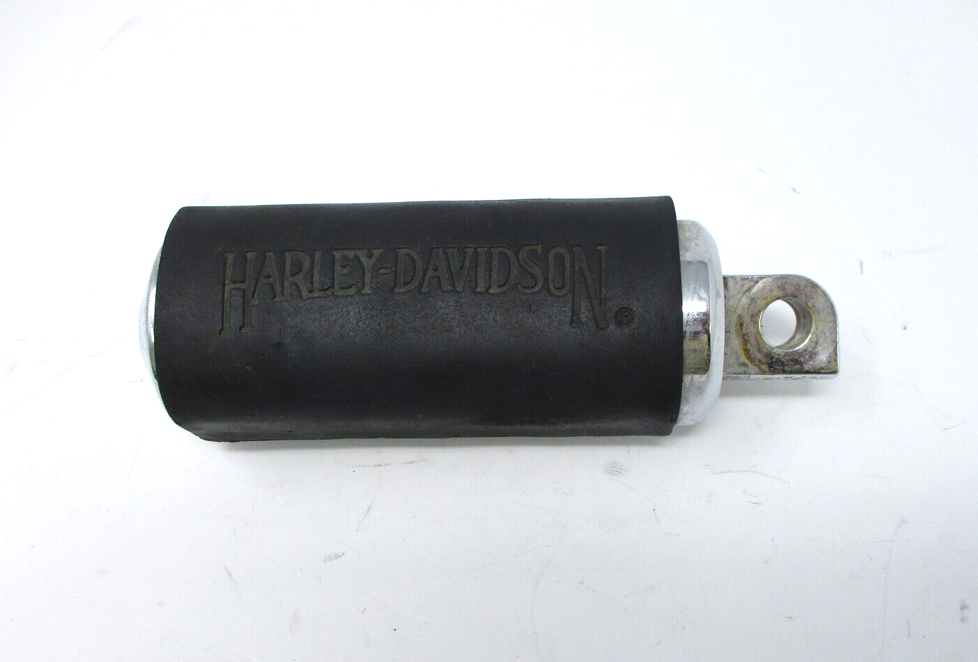 Harley-Davidson Chrome and Rubber Large Diameter Custom Foot Peg Left  50915-90T