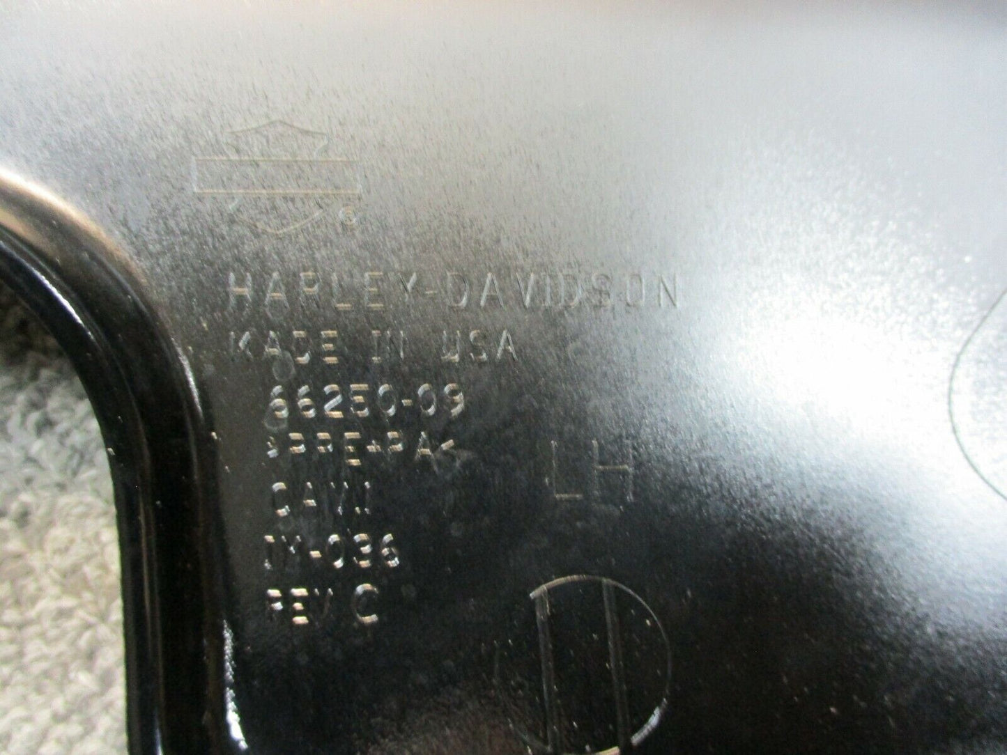 Harley Davidson OEM Vivid Black Left Side Cover FLHR-T-X, FLTR 66250-09