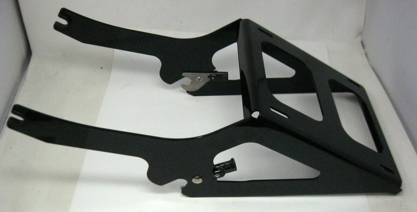 Harley-Davidson OEM Gloss Black HoldFast Detachable Tour-Pak Mount Rack 50300188