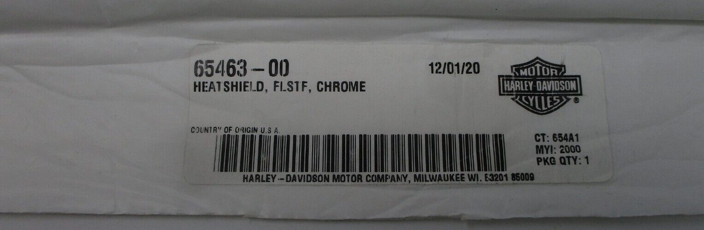 Harley-Davidson  Chrome Heat Shield 65463-00