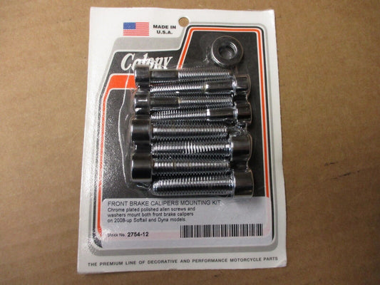 Colony 2008 & Later FXST, FLST Front Brake Caliper Mounting Bolt Kit  2754-12