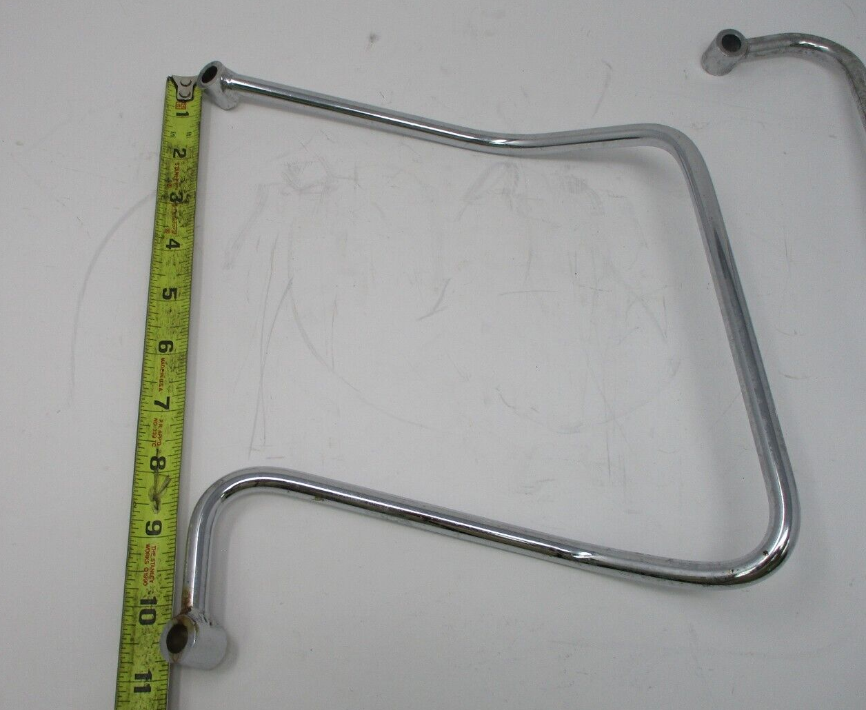 Chrome Saddlebag Support Brackets for Harley-Davidson  Unknown Fitment