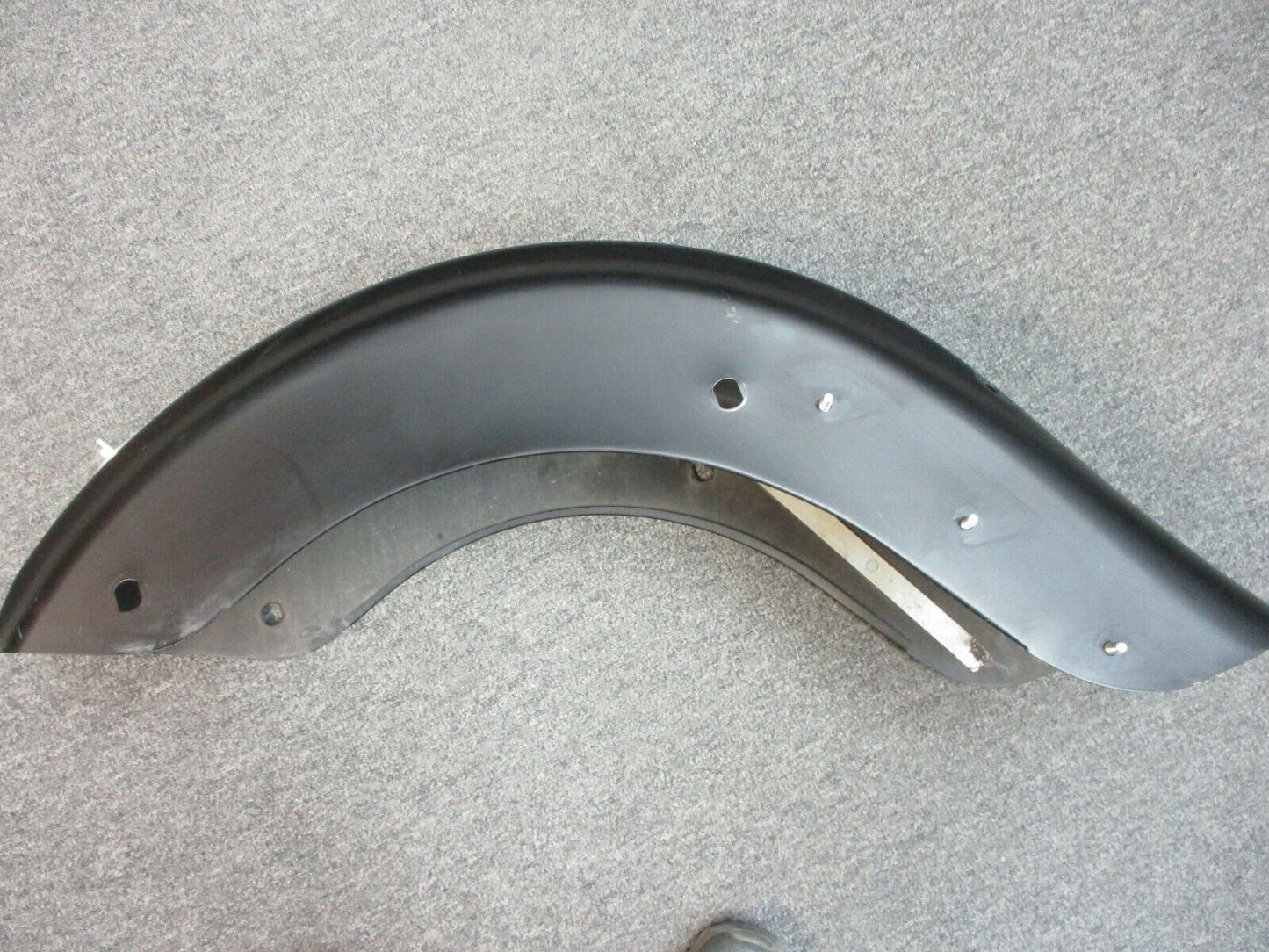 Harley Davidson OEM FLTR, FLHX 59500166BYM Rear Fender Black Denim