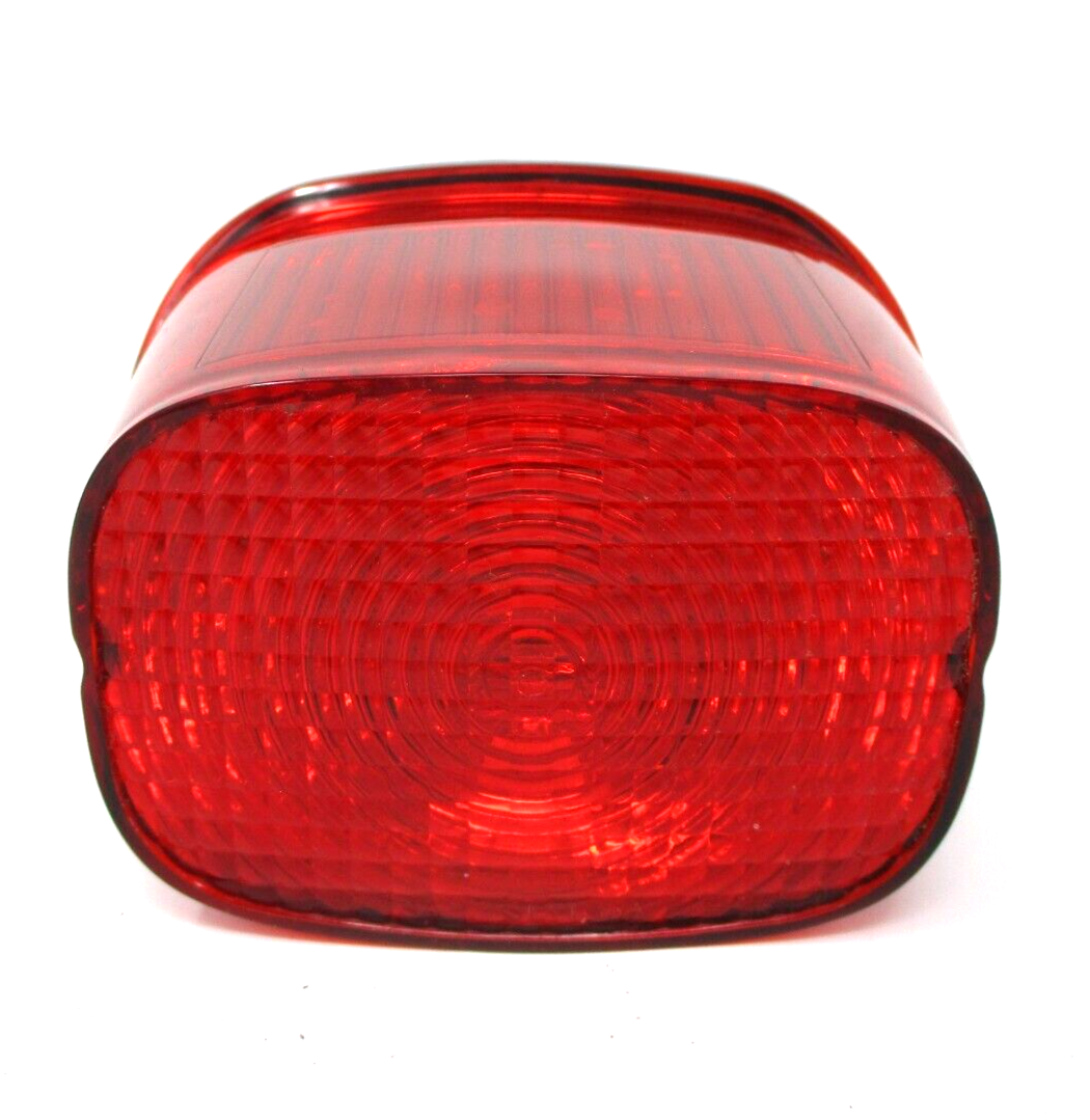 Harley Davidson OEM Tail Light Lens, Solid Red Lens w gasket(No Lamp) 68368-03