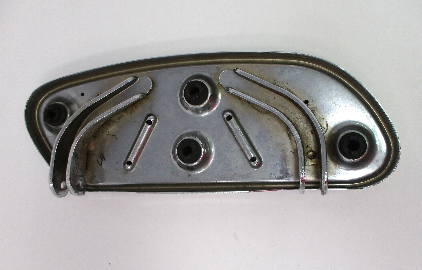 Harley-Davidson '04-later  Footboards and  Pad  Chrome 50683-04