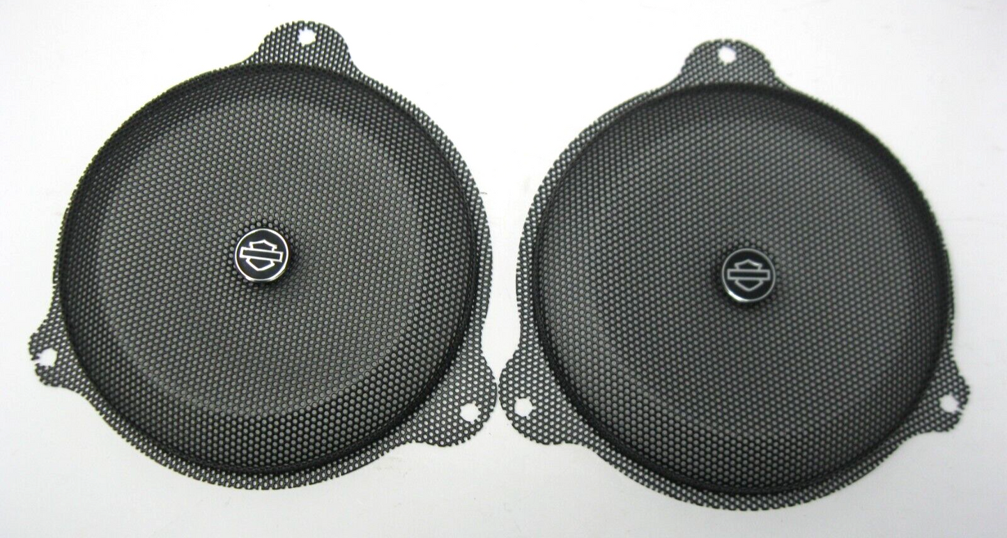 Harley-Davidson OEM 14 & Later Batwing Speaker Grilles (PAIR) 76000875/76000876