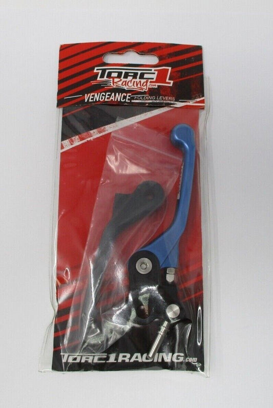 TORC1 Racing - 6817-0203 - Vengeance Flex Front Brake Lever, Blue