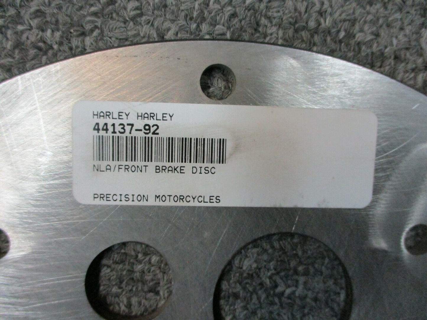 Harley Davidson OEM XL FXR 10" Front Brake Disc 44137-77A NOS