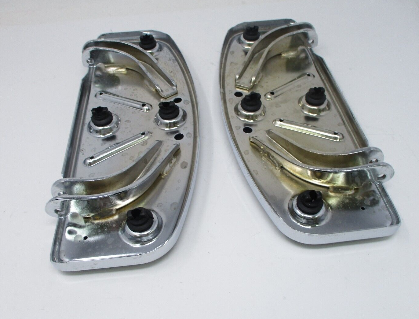 Harley-Davidson OEM Chrome Footboards with PAD 50621-06