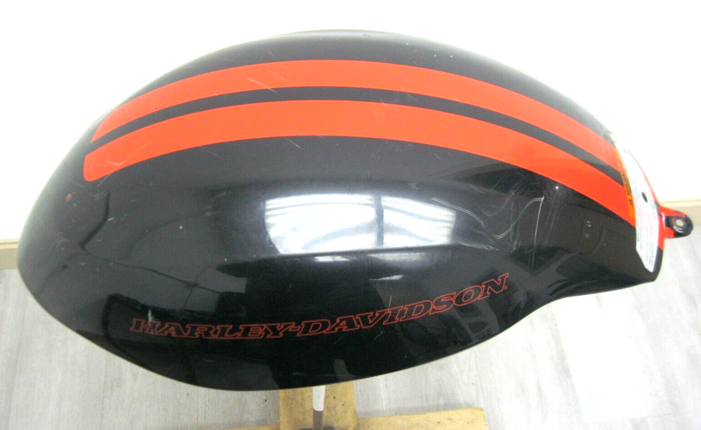 Harley-Davidson OEM 03-07 V-Rod Black with Orange Stripes Airbox Cover 66154-03