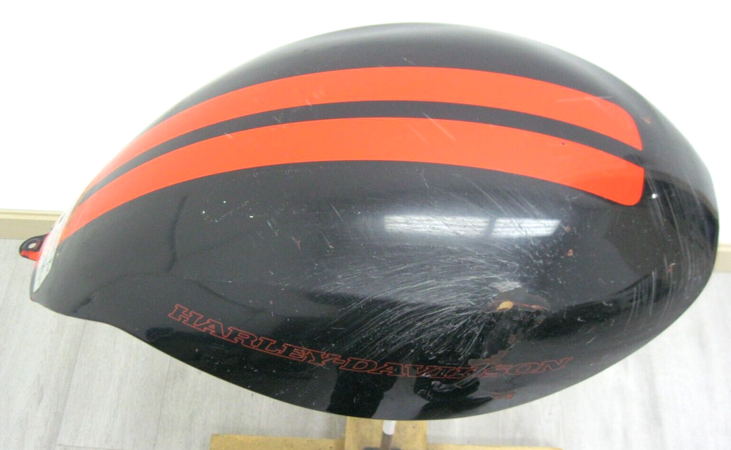 Harley-Davidson OEM 03-07 V-Rod Black with Orange Stripes Airbox Cover 66154-03