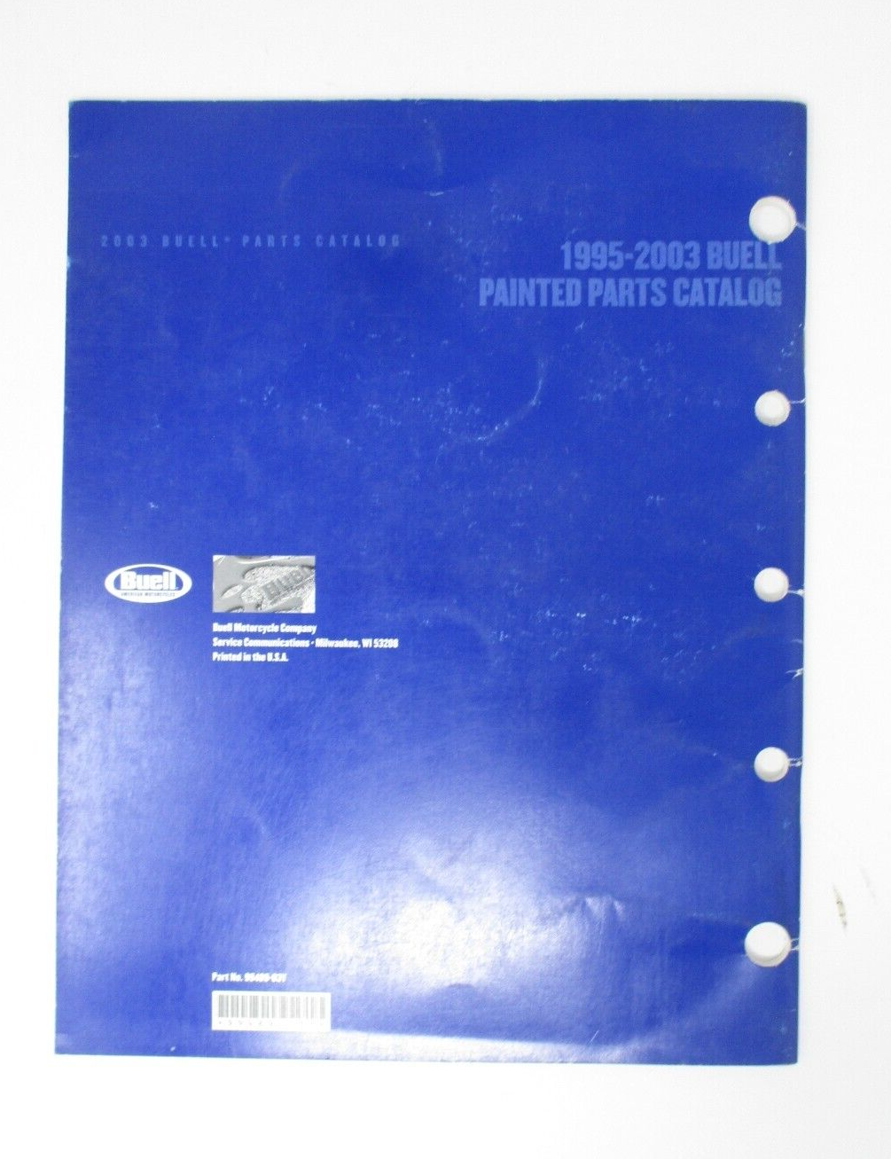 Buell 1995-2003 Painted Parts Catalog