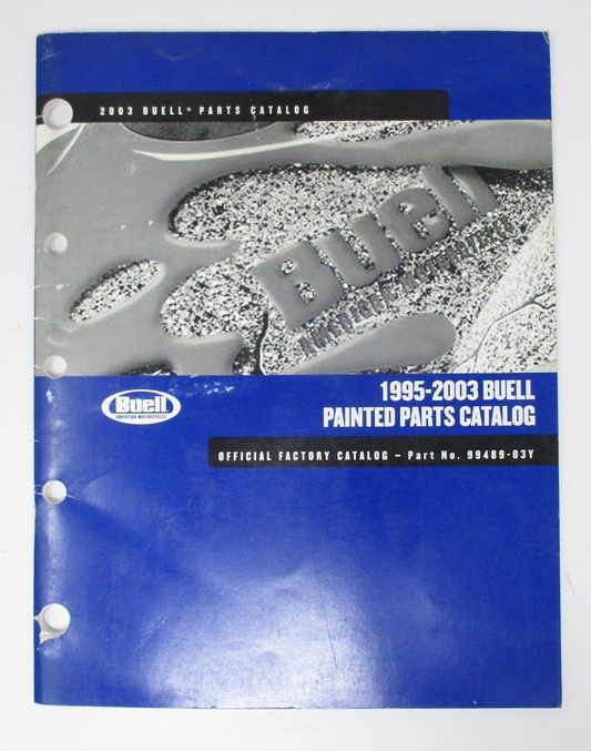 Buell 1995-2003 Painted Parts Catalog