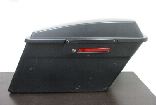 Harley Davidson Earlier-2013 Black Denim RH Saddlebag and Lid 79106-03A