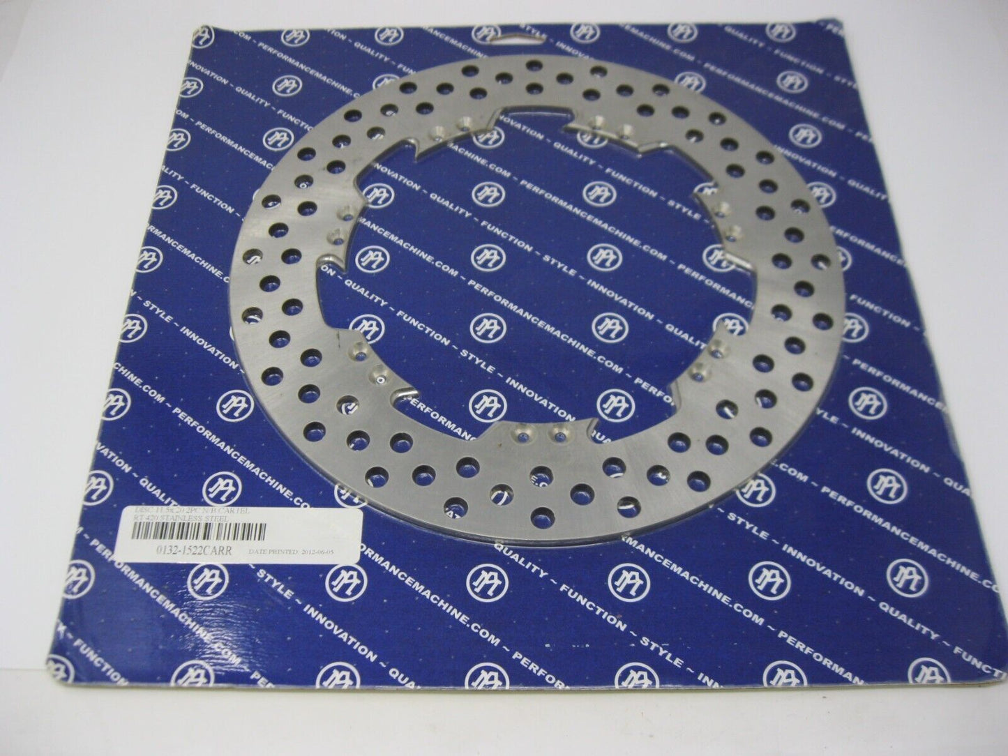 Discontinued Performance Machine Cartel 11.5x20 RIGHT Brake Rotor 0132-1522CARR