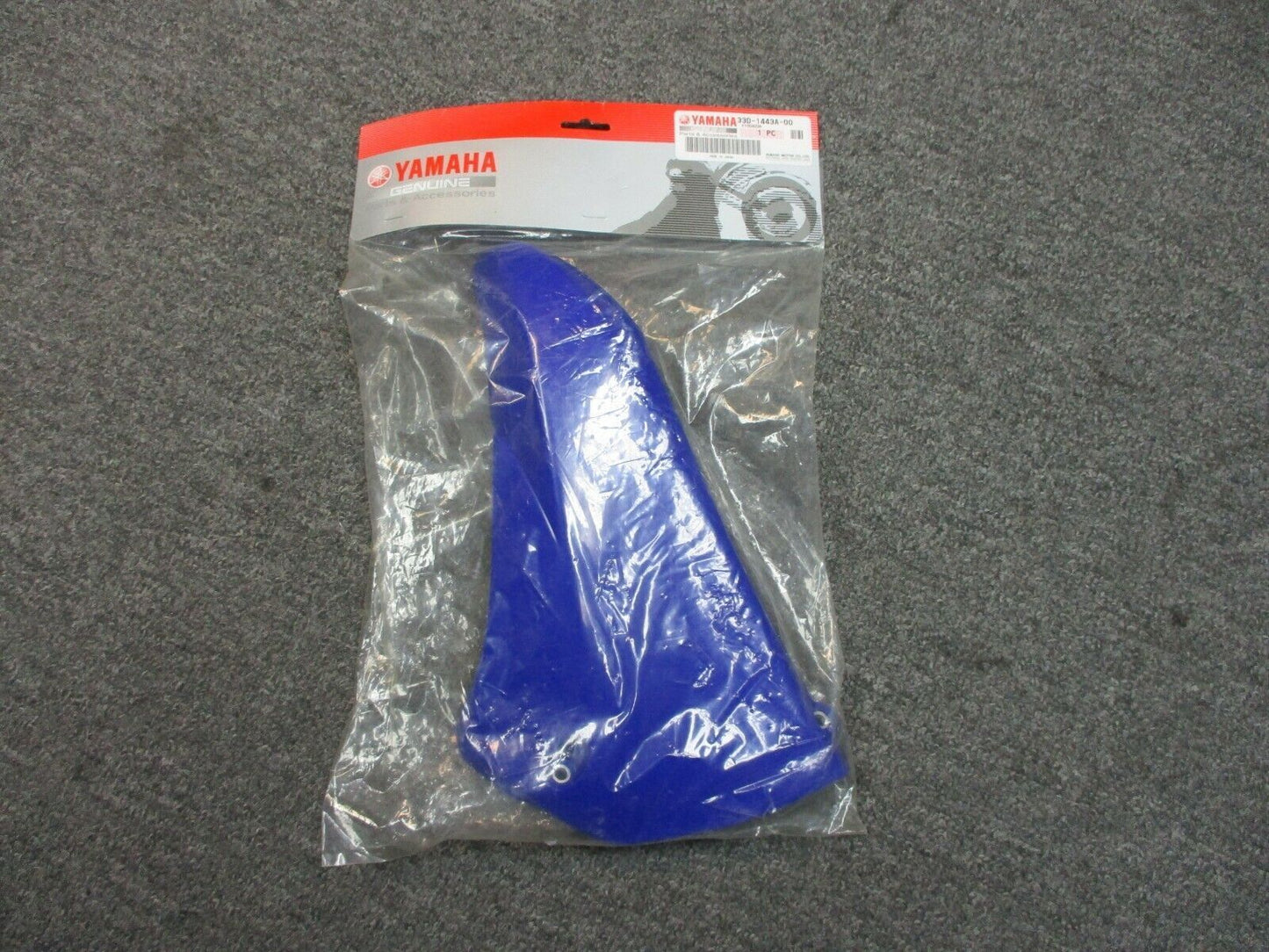 Yamaha YZ450F Blue Duct for PWS1 2010-2013 Part #33D-1443A-00