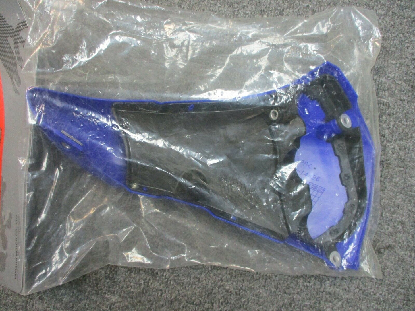 Yamaha YZ450F Blue Duct for PWS1 2010-2013 Part #33D-1443A-00