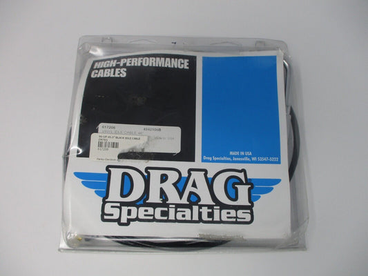 Drag Specialties 96-UP 45.5" BLACK IDLE CABLE 617206