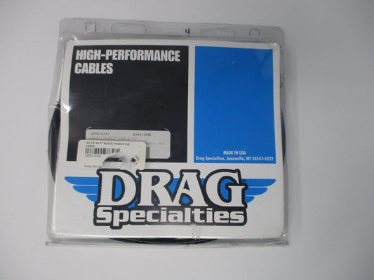 Drag Specialties 96-UP 45.5" BLACK THOROTTLE CABLE 0650-0341