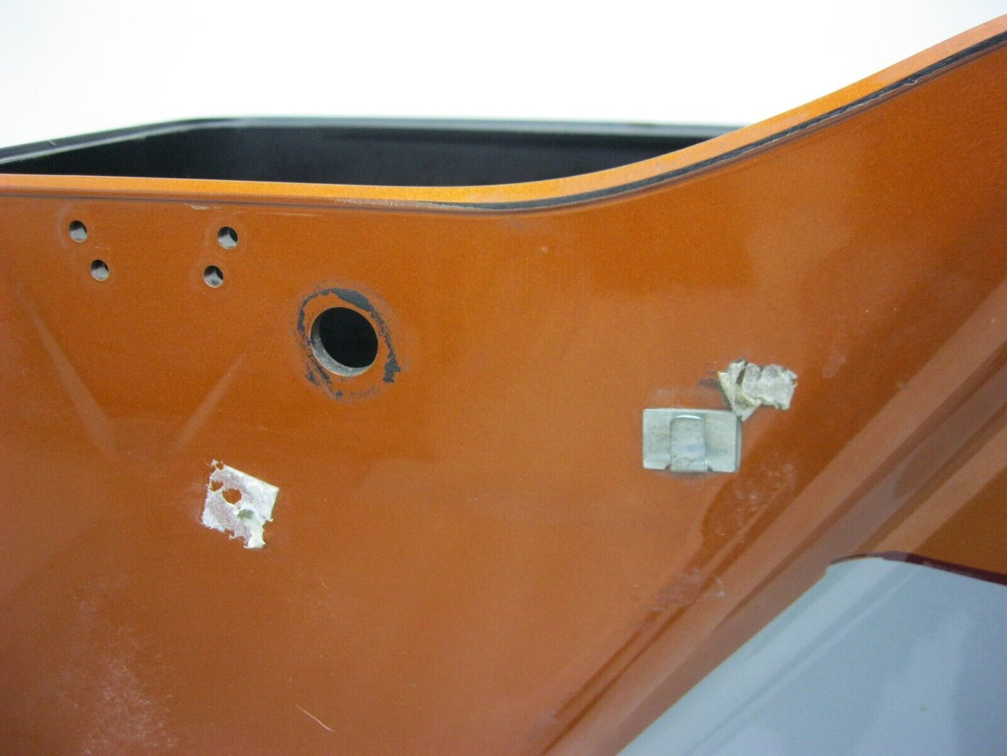 Harley-Davidson OEM LH Saddlebag Orange and White 90200414 2014-Later