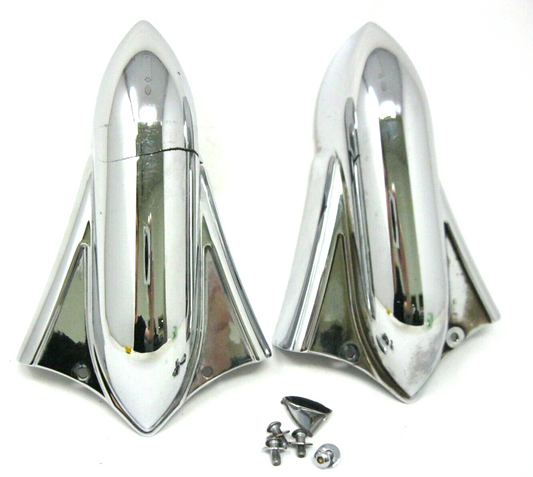 Chrome Rear Swingarm Bar Shield Axle Cover Swingarm for Harley Softail custom