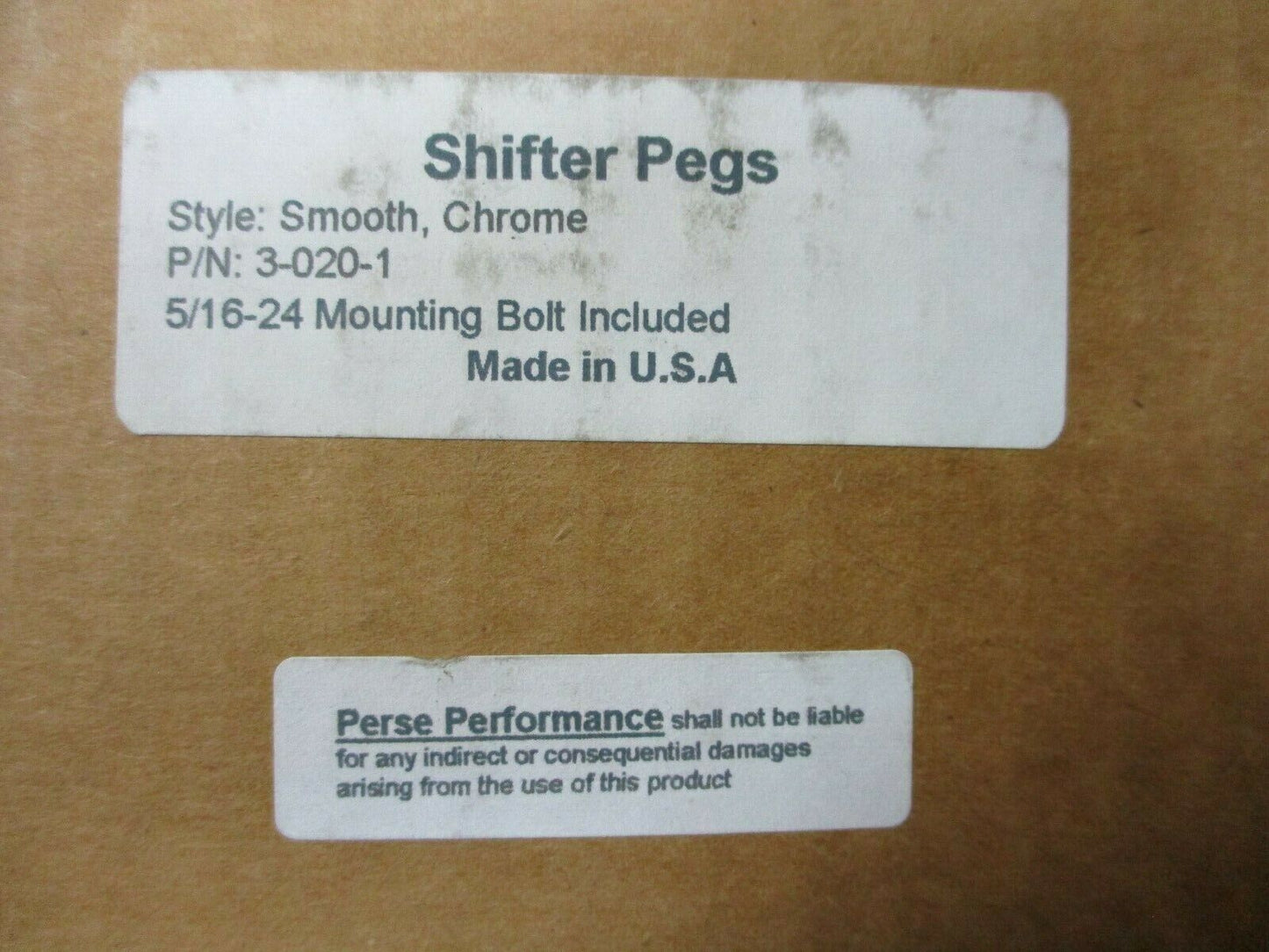 Perse Performance of Colorado Smooth Chrome Shift Peg 3-020-1