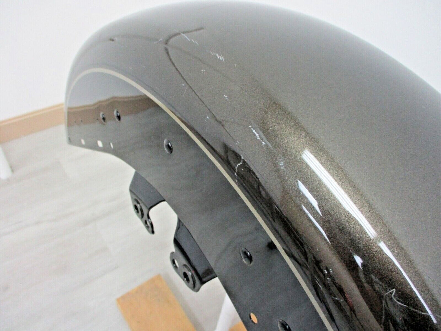 Harley Davidson OEM Touring Front Fender, 2014 - Later, Black/Brown Two-Tone