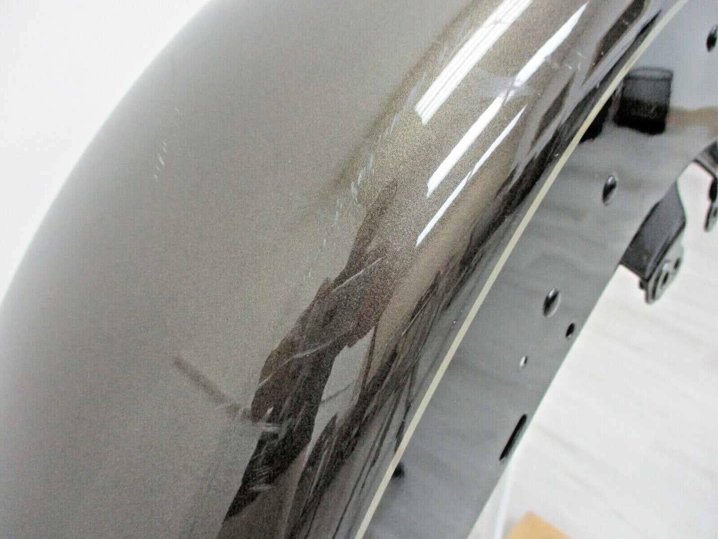 Harley Davidson OEM Touring Front Fender, 2014 - Later, Black/Brown Two-Tone