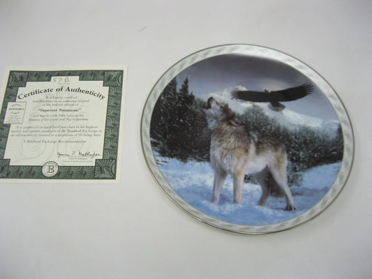 Vivi K. Crandall "Supreme Summons" Collector Plate