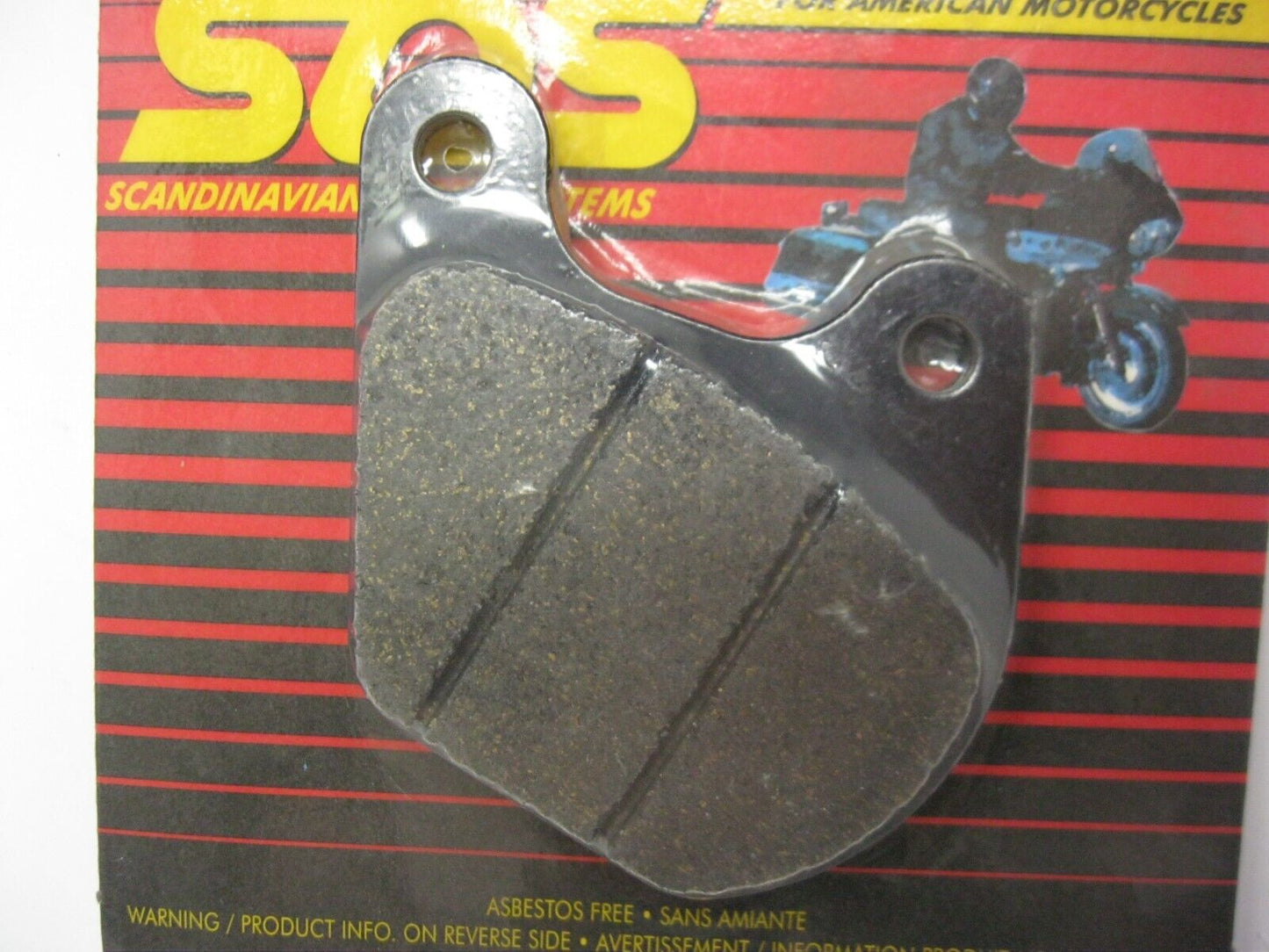 SBS Ceramic Motorcycle DISC BRAKE PADS for HD FLT/FLHT 543H.HF 58020 43395-80A