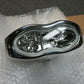 Eurocomponents Headlight 3D Polished Solid Billet for Harley Davidson V-Rods
