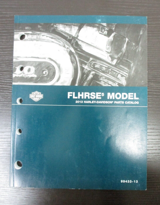 Harley-Davidson 2013 FLHRSE5 Model Parts Catalog 99433-13