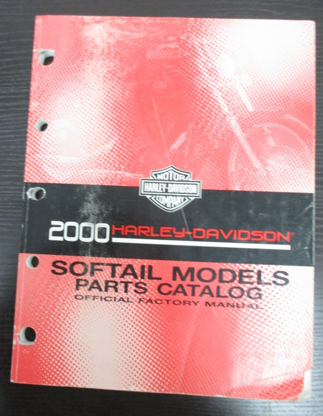 Harley-Davidson 2000 Softail Models Parts Catalog 99455-00