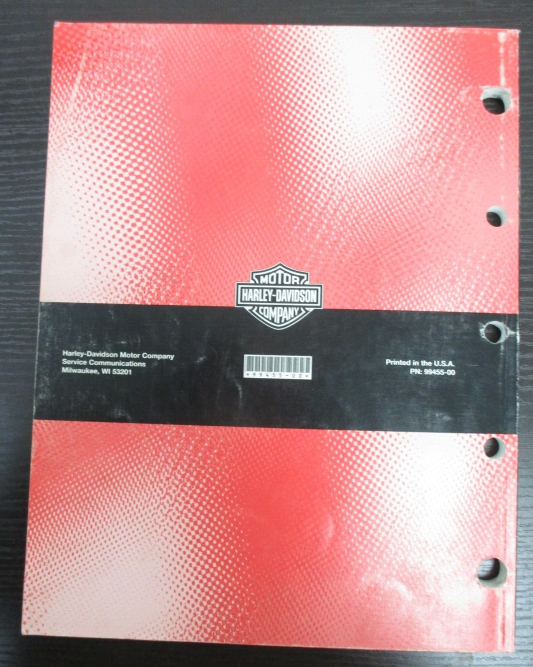 Harley-Davidson 2000 Softail Models Parts Catalog 99455-00