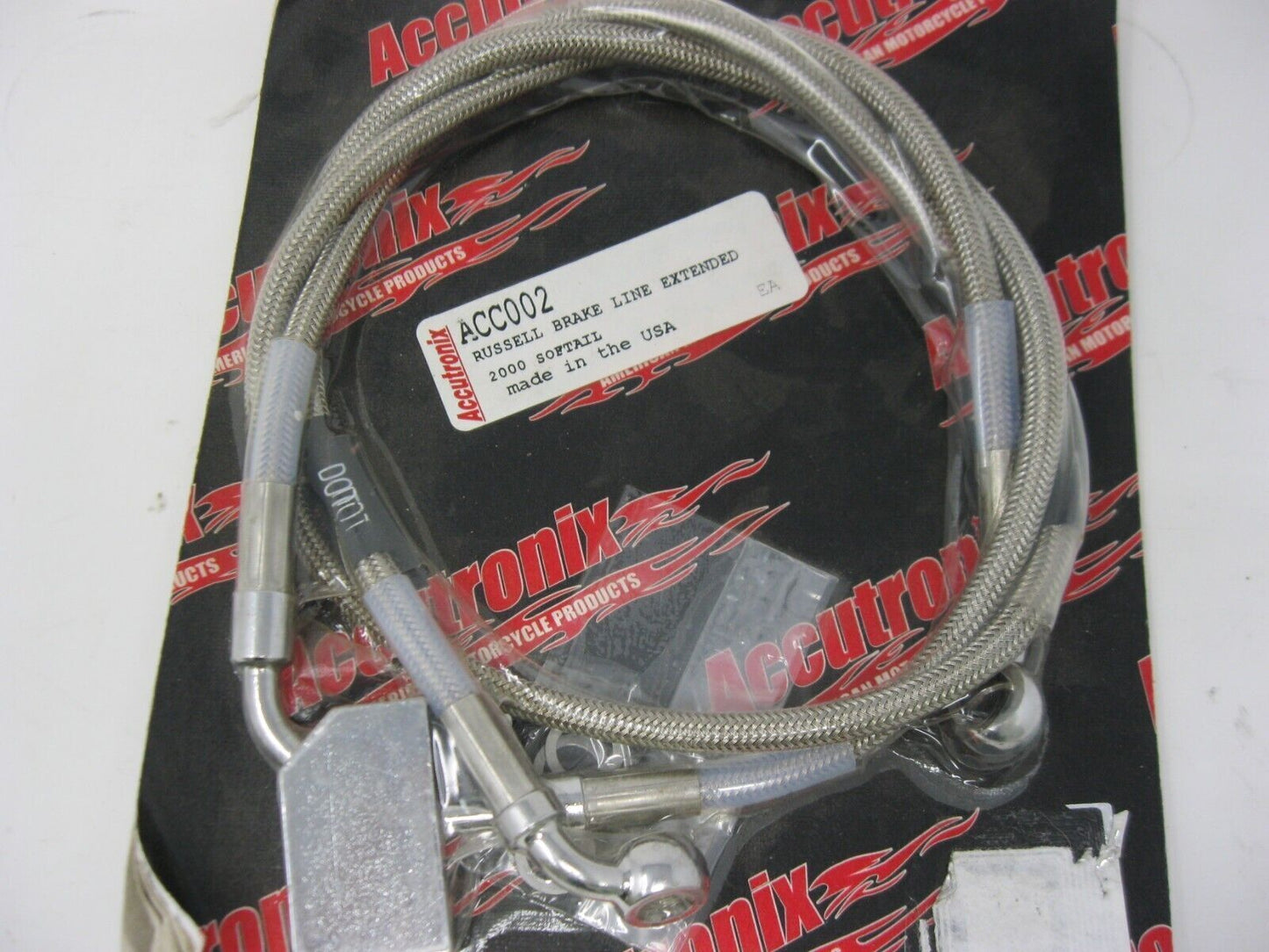 Accutronix ACC002 Russell Brake Line Extended, 2000 Softail