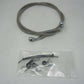 Drag Specialties - 660214-8 - Extended Stainless Steel Front Brake Line Kit