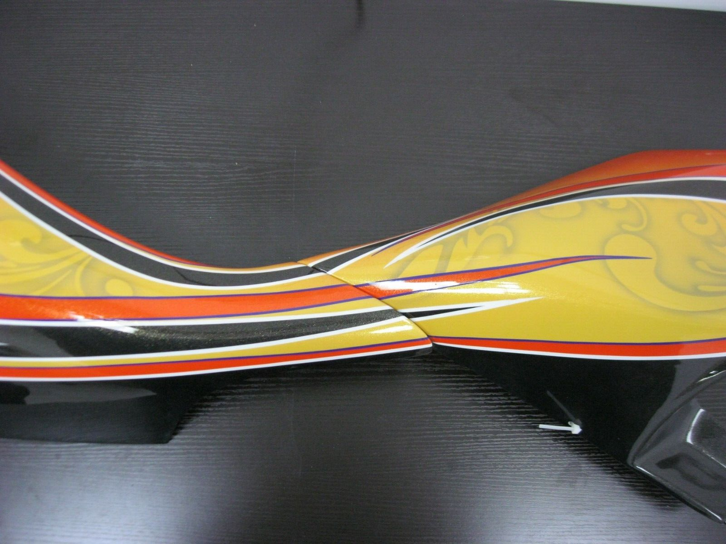 Decorative Airbrushed Motorcycle Tank Cover Extra Long