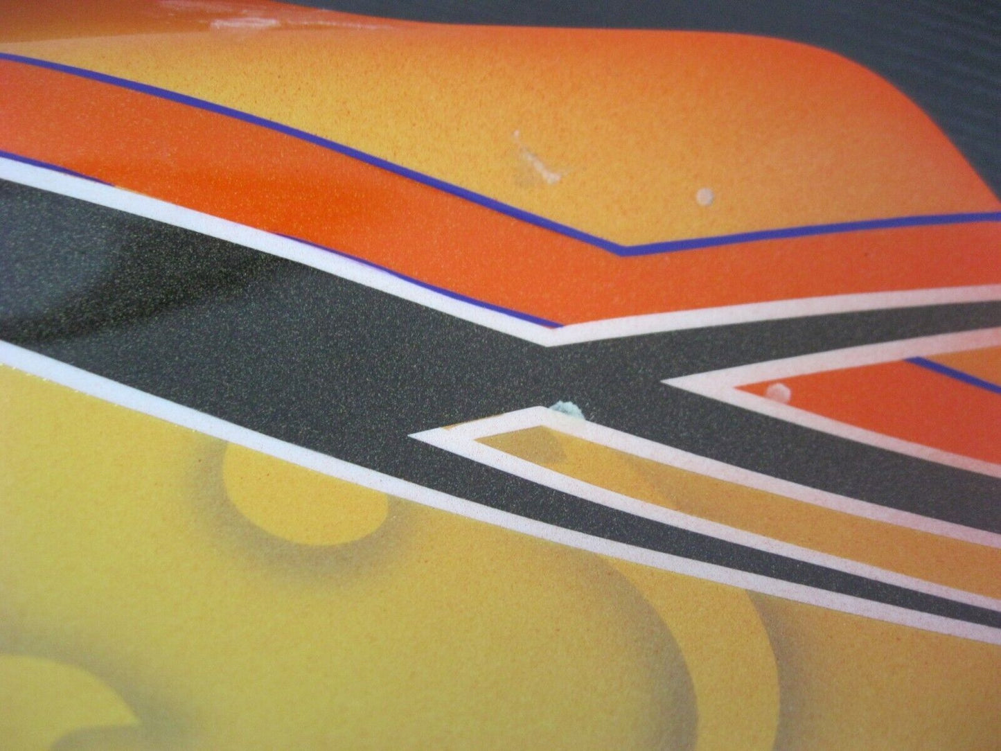 Decorative Airbrushed Motorcycle Tank Cover Extra Long