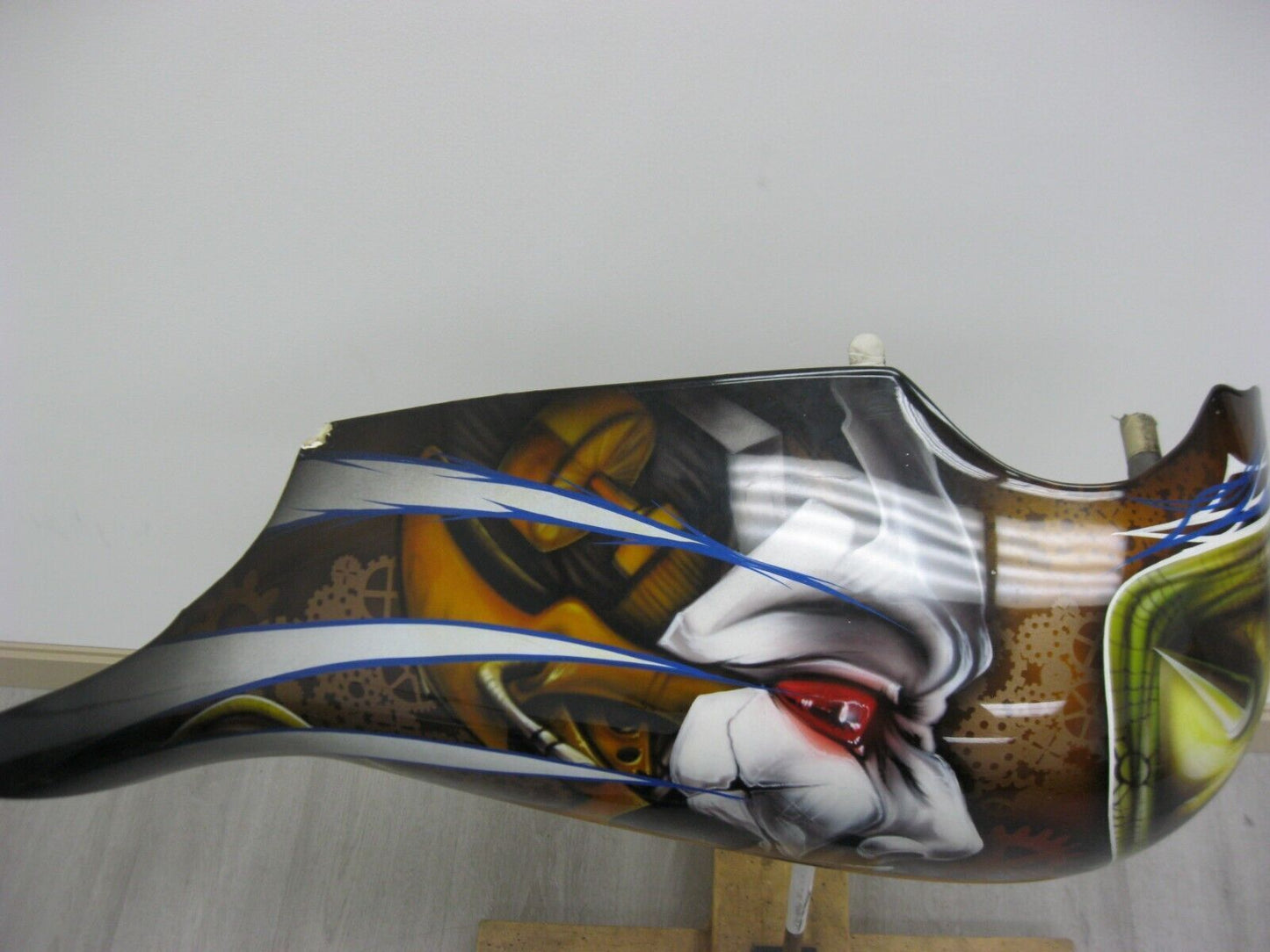 Decorative Airbrushed Motorcycle Tank Cover