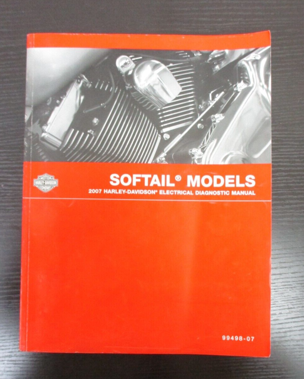 Harley-Davidson  Softail Models 2007 Electrical Diagnostic Manual 99498-07