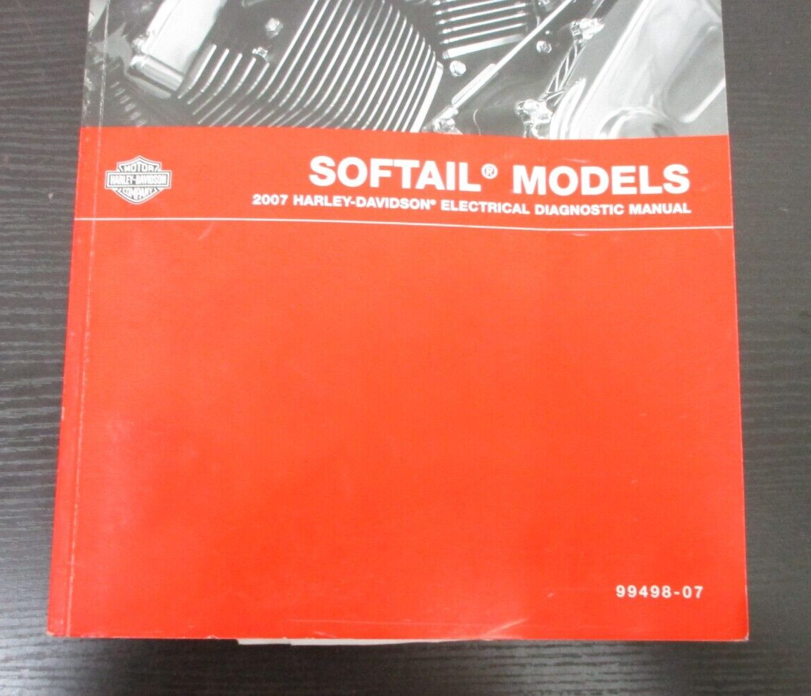 Harley-Davidson  Softail Models 2007 Electrical Diagnostic Manual 99498-07