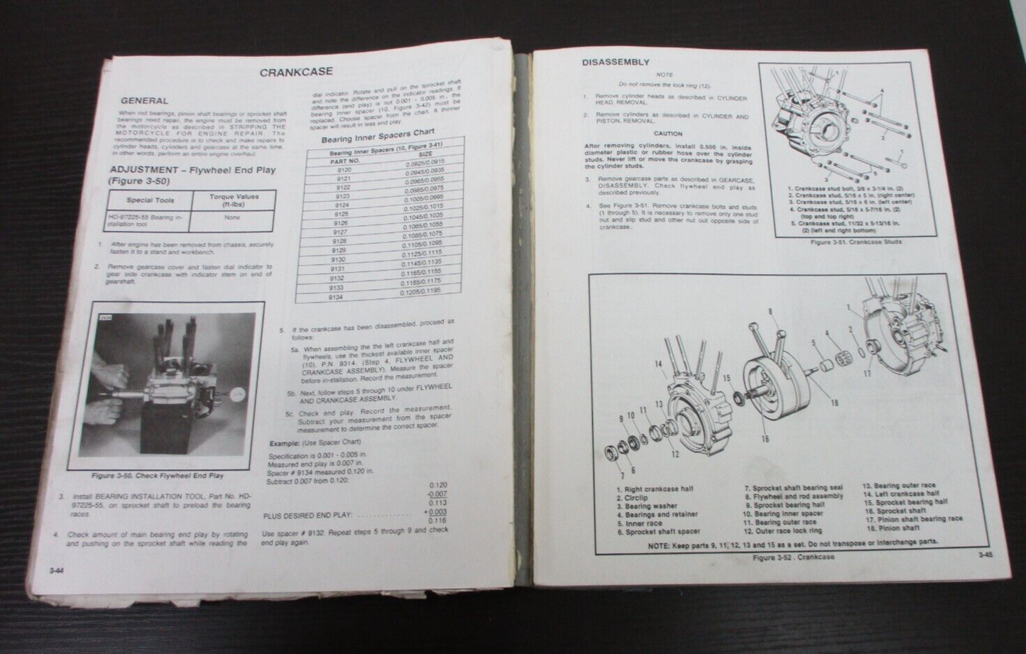 Harley-Davidson  Softail Models 1992 Service Manual 99482-92