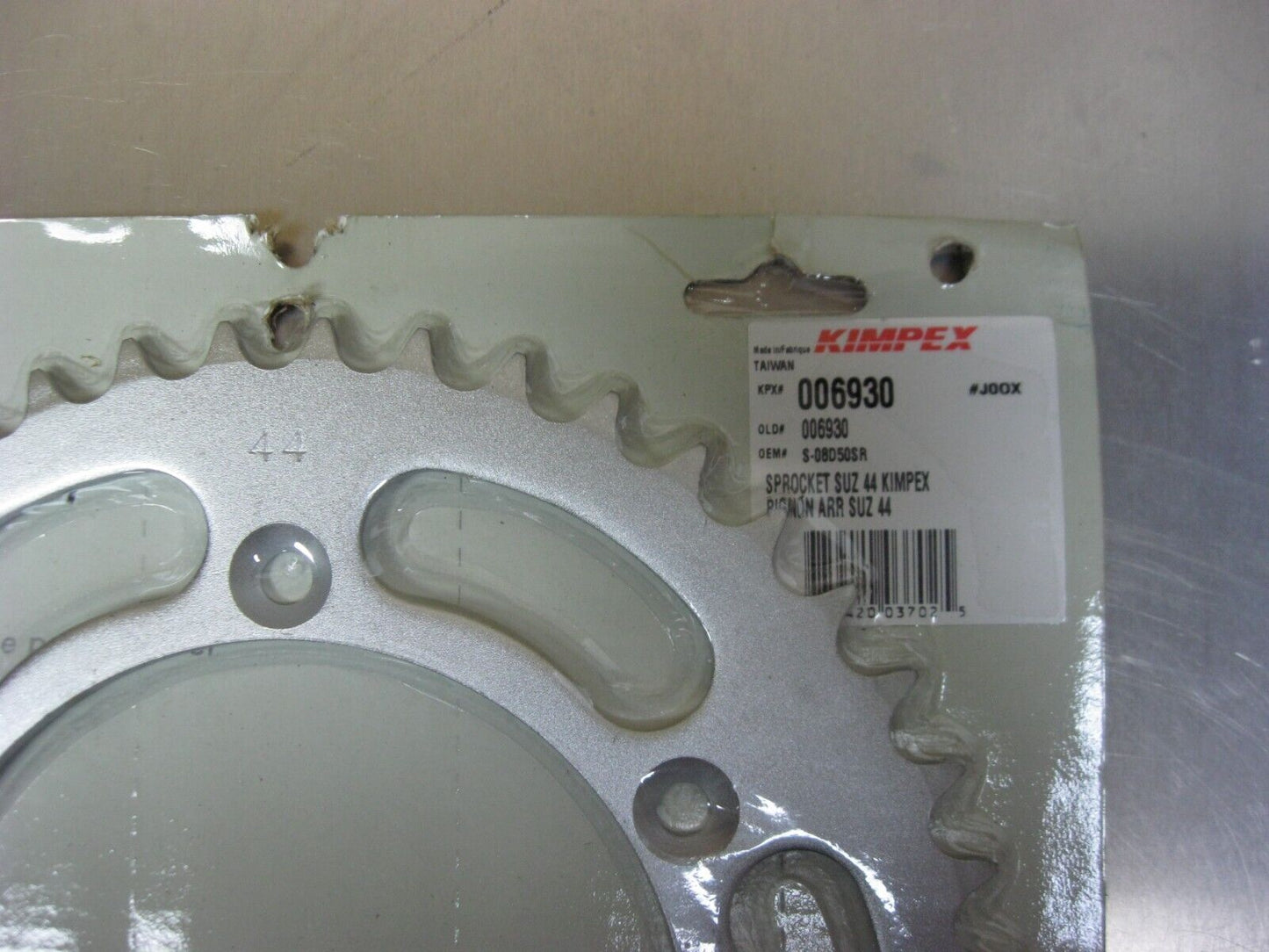 Kimpex Rear Sprocket 006930, S-08D50SR