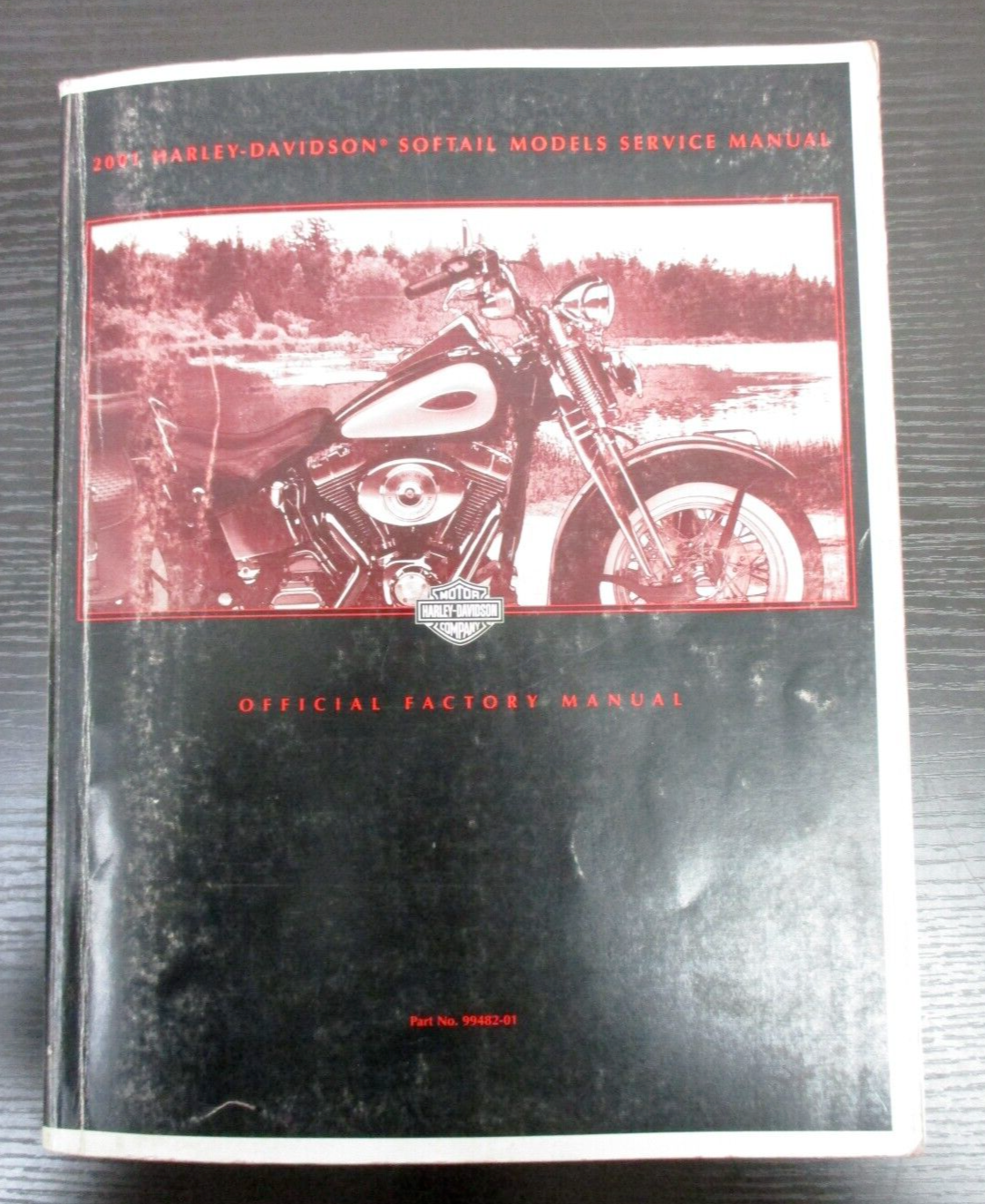 Harley-Davidson  Softail Models 2001 Service Manual 99482-01