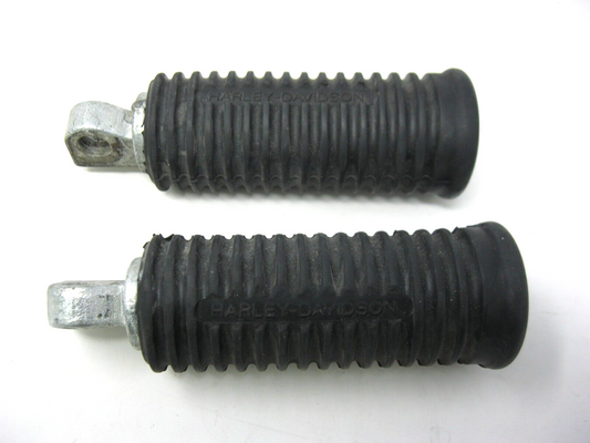 Harley Davidson OEM Rubber Stock Foot Peg Multi Fit 1 1/2" Diameter 1 Pair