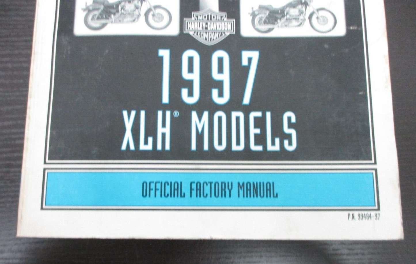 Harley-Davidson 1997 XLH Models Official Factory Service Manual 99484-97