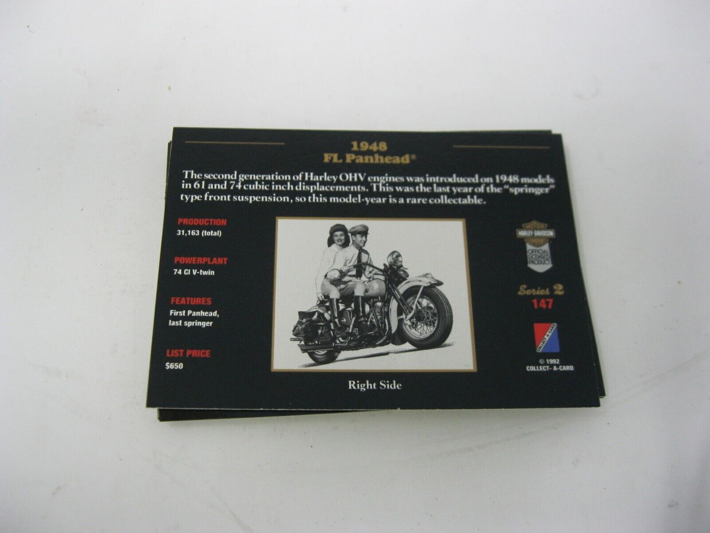 Harley-Davidson Collectors Cards Series 2