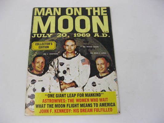 Man on the Moon July 20, 1969 A.D Collectors Edition Magazine