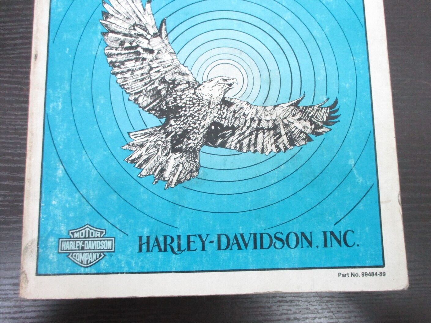 Harley-Davidson 1986-1989 XLH Models Service Manual 99484-89