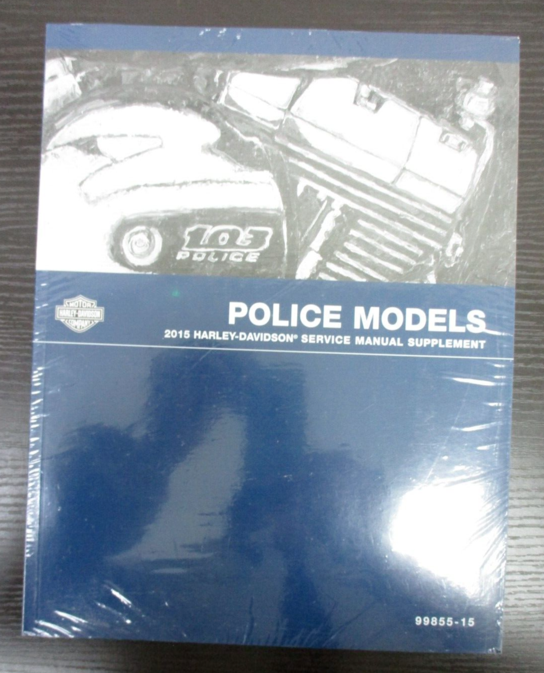 Harley-Davidson Police Models 2015 Service Manual Supplement 99855-15